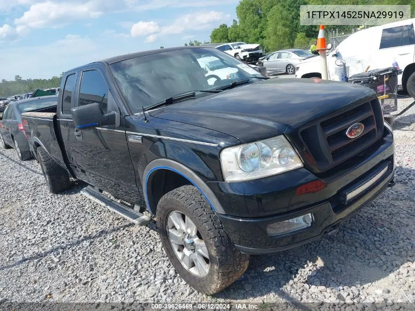 2005 Ford F-150 Fx4/Lariat/Xl/Xlt VIN: 1FTPX14525NA29919 Lot: 39626469