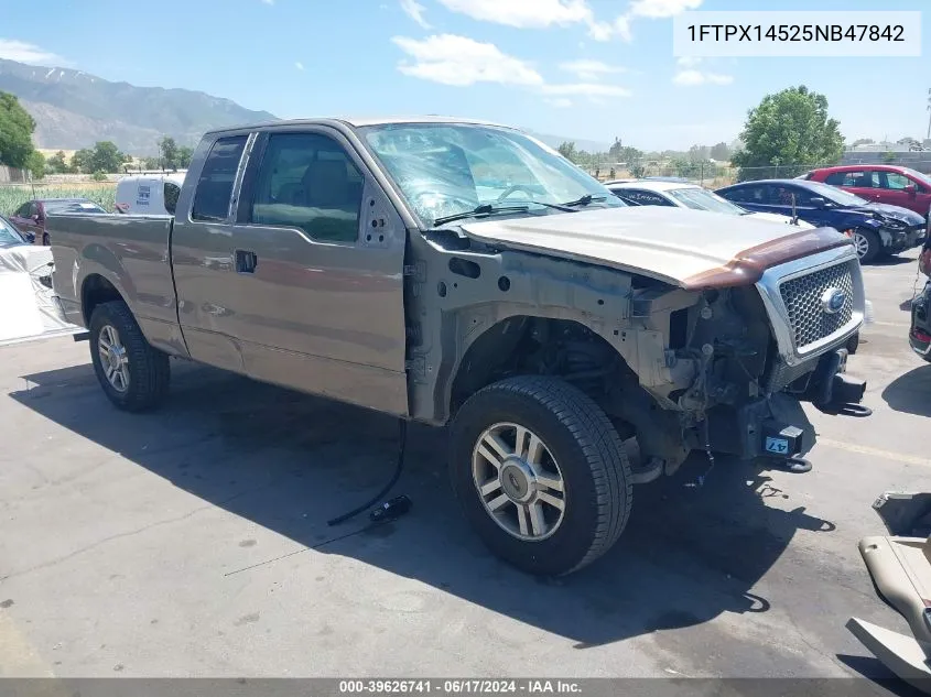 2005 Ford F-150 Fx4/Lariat/Xl/Xlt VIN: 1FTPX14525NB47842 Lot: 39626741