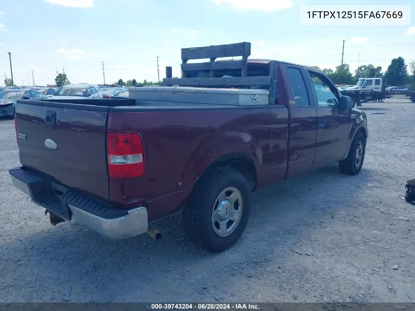 1FTPX12515FA67669 2005 Ford F-150 Lariat/Xl/Xlt