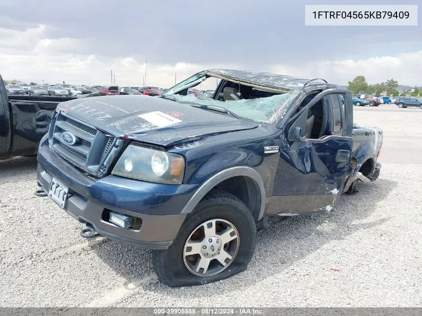 2005 Ford F-150 Fx4/Xlt VIN: 1FTRF04565KB79409 Lot: 39905588