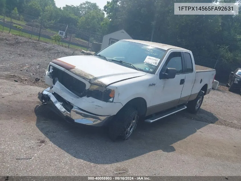 1FTPX14565FA92631 2005 Ford F150