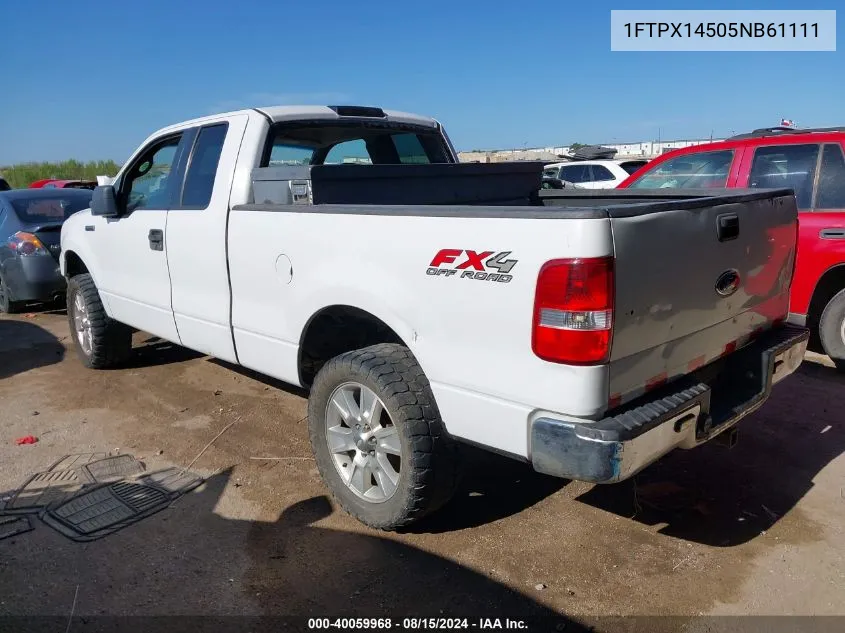 1FTPX14505NB61111 2005 Ford F-150 Fx4/Lariat/Xl/Xlt