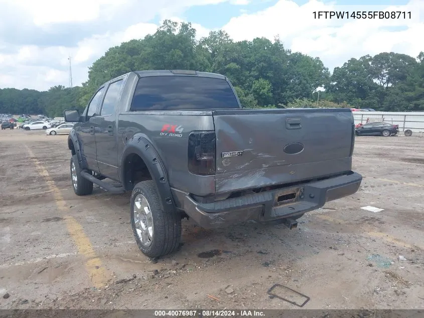 1FTPW14555FB08711 2005 Ford F-150 Fx4/Lariat/Xlt