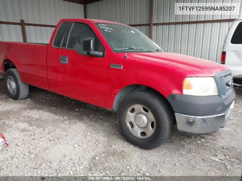 2005 Ford F-150 Xl/Xlt VIN: 1FTVF12595NA85207 Lot: 40119953