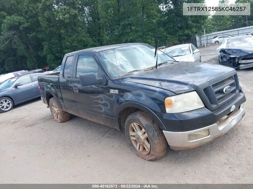 2005 Ford F-150 Lariat/Xl/Xlt VIN: 1FTRX12585KC46257 Lot: 40162573