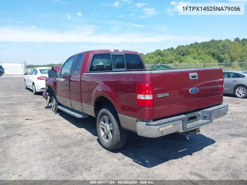 2005 Ford F-150 Fx4/Lariat/Xl/Xlt VIN: 1FTPX14525NA79056 Lot: 40177184