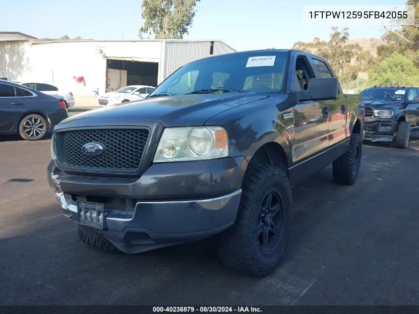 1FTPW12595FB42055 2005 Ford F-150 Lariat/Xlt