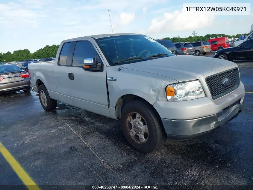 2005 Ford F-150 Stx/Xl/Xlt VIN: 1FTRX12W05KC49971 Lot: 40258747