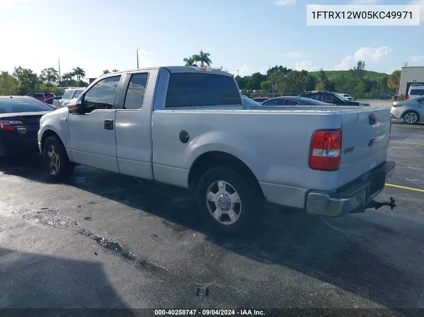 2005 Ford F-150 Stx/Xl/Xlt VIN: 1FTRX12W05KC49971 Lot: 40258747