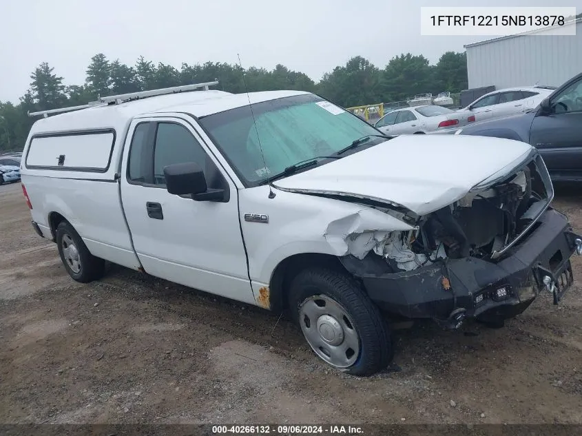 2005 Ford F150 VIN: 1FTRF12215NB13878 Lot: 40266132