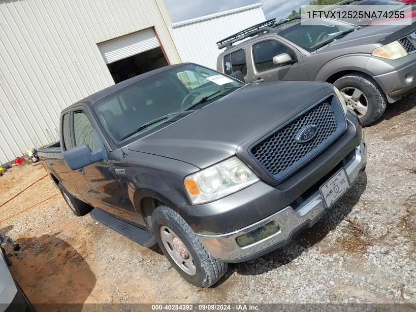 2005 Ford F-150 Lariat/Xl/Xlt VIN: 1FTVX12525NA74255 Lot: 40284392