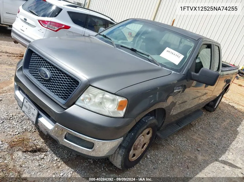 2005 Ford F-150 Lariat/Xl/Xlt VIN: 1FTVX12525NA74255 Lot: 40284392