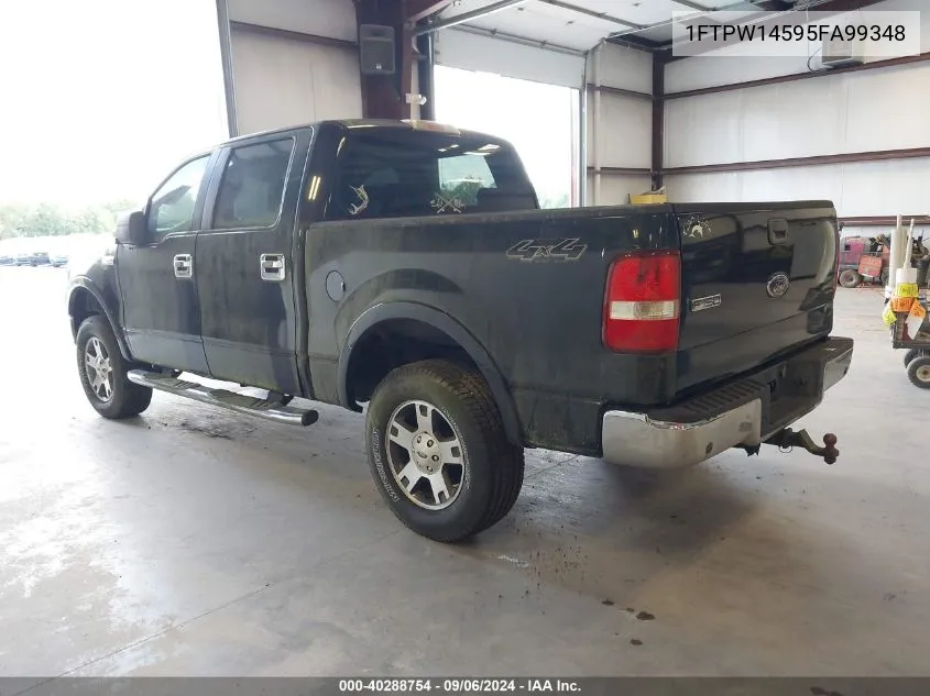 2005 Ford F-150 Fx4/Lariat/Xlt VIN: 1FTPW14595FA99348 Lot: 40288754