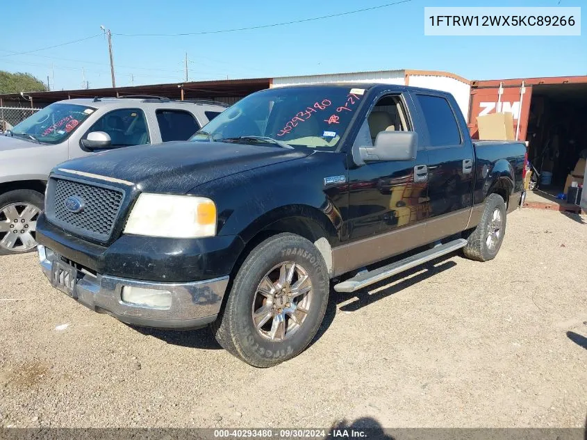 1FTRW12WX5KC89266 2005 Ford F-150 Xlt