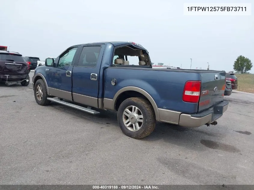 1FTPW12575FB73711 2005 Ford F150 Supercrew