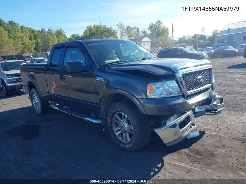 2005 Ford F150 VIN: 1FTPX14555NA59979 Lot: 40320914