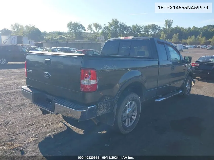 1FTPX14555NA59979 2005 Ford F150