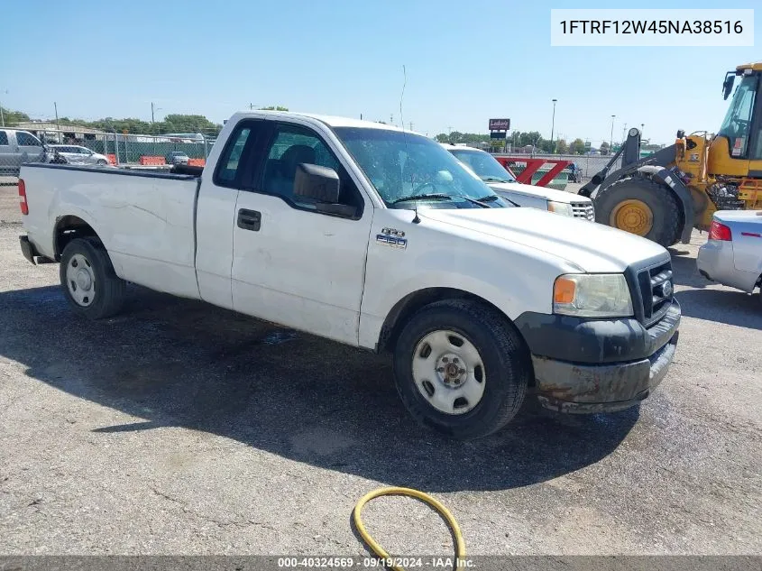 2005 Ford F-150 Stx/Xl/Xlt VIN: 1FTRF12W45NA38516 Lot: 40324569