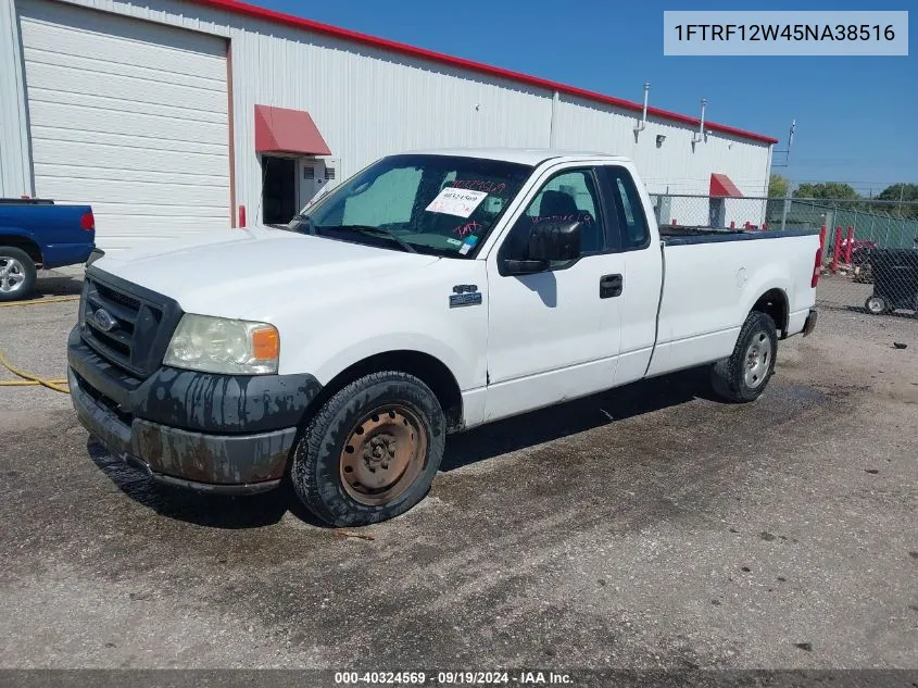 2005 Ford F-150 Stx/Xl/Xlt VIN: 1FTRF12W45NA38516 Lot: 40324569