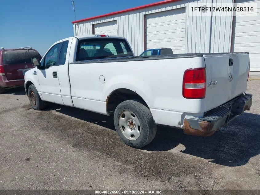 2005 Ford F-150 Stx/Xl/Xlt VIN: 1FTRF12W45NA38516 Lot: 40324569