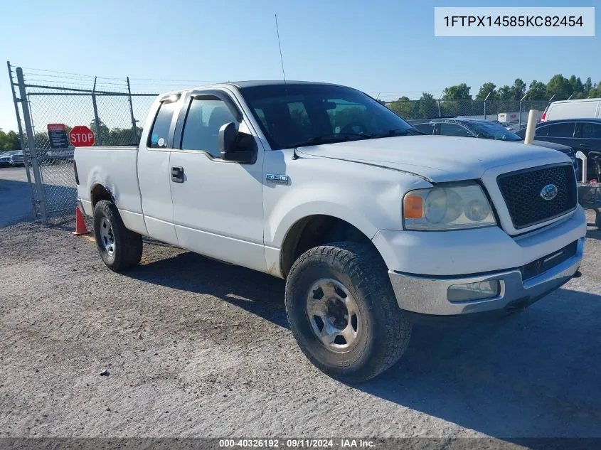 2005 Ford F-150 Fx4/Lariat/Xl/Xlt VIN: 1FTPX14585KC82454 Lot: 40326192