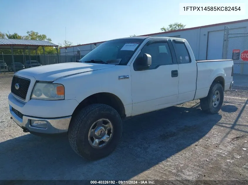 2005 Ford F-150 Fx4/Lariat/Xl/Xlt VIN: 1FTPX14585KC82454 Lot: 40326192