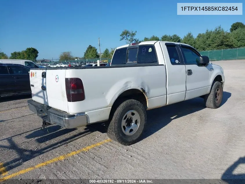 1FTPX14585KC82454 2005 Ford F-150 Fx4/Lariat/Xl/Xlt