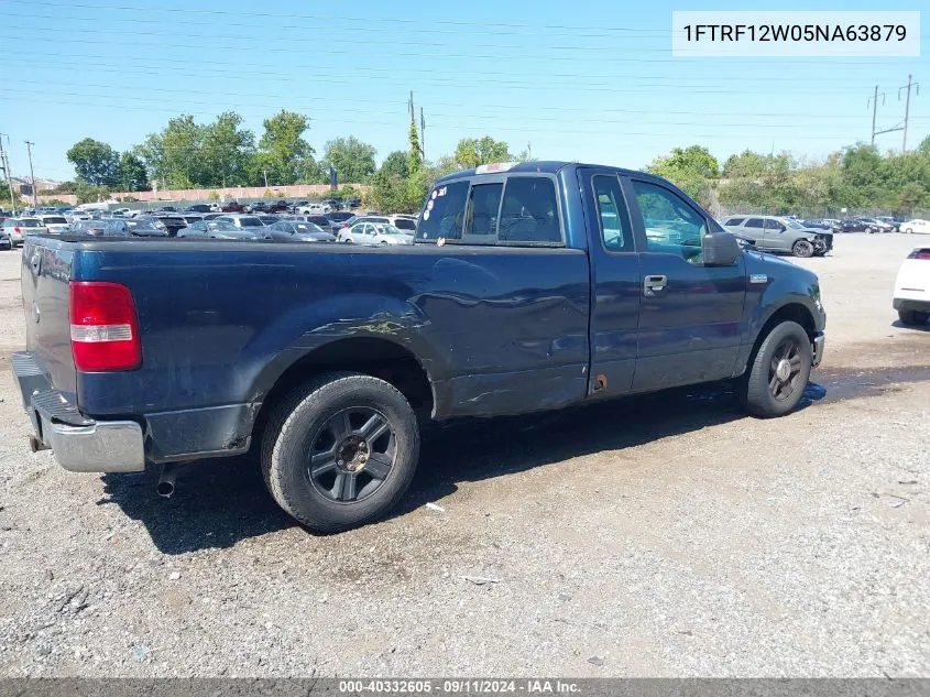 2005 Ford F-150 Stx/Xl/Xlt VIN: 1FTRF12W05NA63879 Lot: 40332605