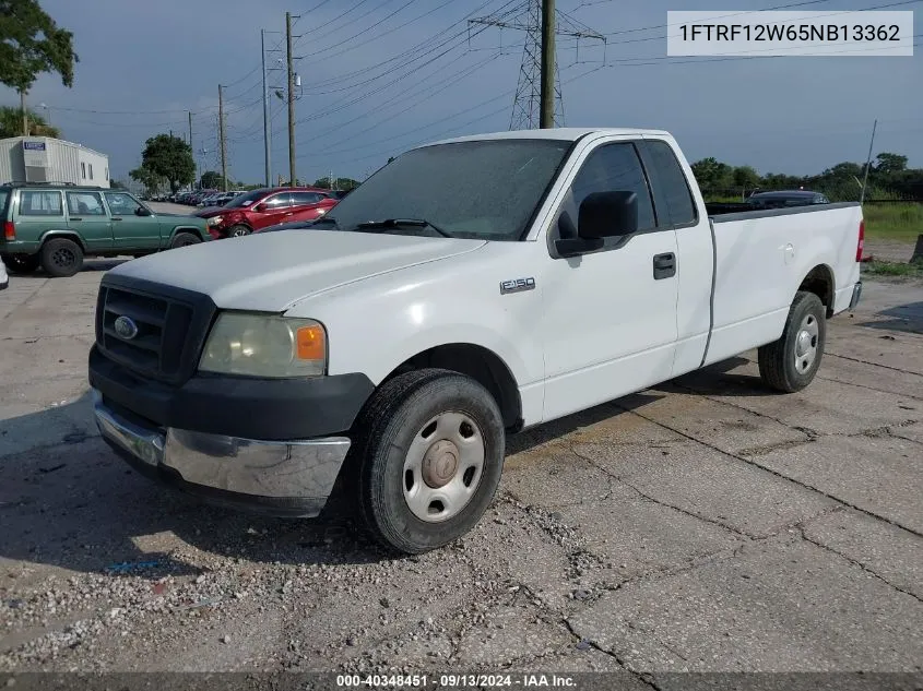 2005 Ford F-150 Stx/Xl/Xlt VIN: 1FTRF12W65NB13362 Lot: 40348451