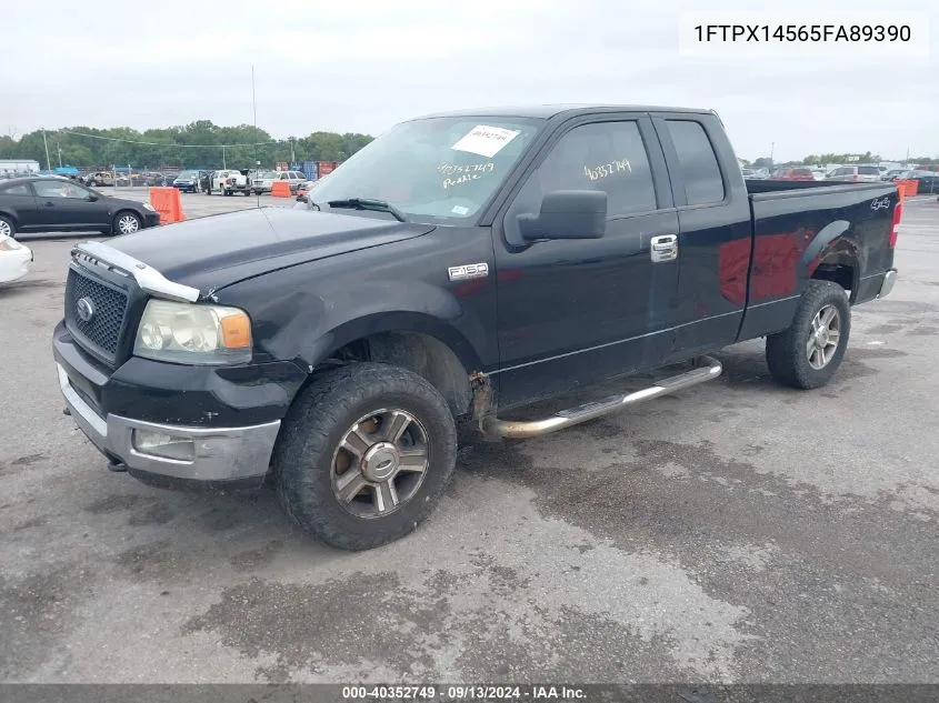 2005 Ford F-150 Fx4/Lariat/Xl/Xlt VIN: 1FTPX14565FA89390 Lot: 40352749