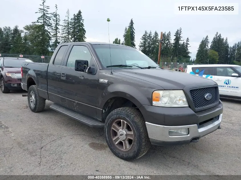 2005 Ford F-150 Fx4/Lariat/Xl/Xlt VIN: 1FTPX145X5FA23585 Lot: 40358955