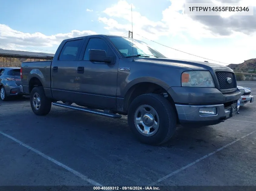 2005 Ford F-150 Fx4/Lariat/Xlt VIN: 1FTPW14555FB25346 Lot: 40359312