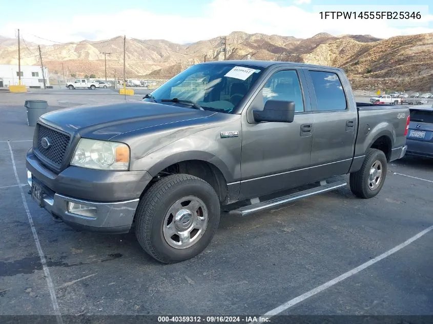 2005 Ford F-150 Fx4/Lariat/Xlt VIN: 1FTPW14555FB25346 Lot: 40359312