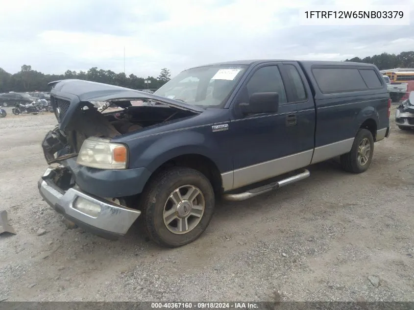 2005 Ford F-150 Stx/Xl/Xlt VIN: 1FTRF12W65NB03379 Lot: 40367160