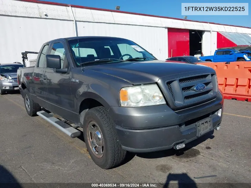 2005 Ford F-150 Stx/Xl/Xlt VIN: 1FTRX12W35KD22525 Lot: 40369534