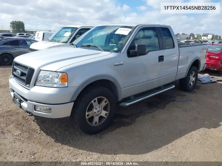 2005 Ford F-150 Fx4/Lariat/Xl/Xlt VIN: 1FTPX14545NB28256 Lot: 40370221