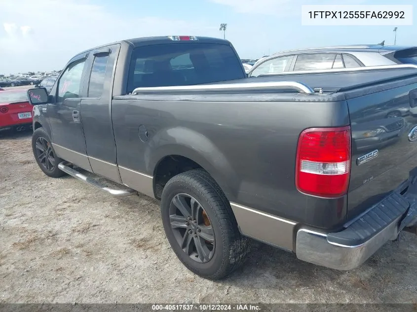 2005 Ford F-150 Lariat/Xl/Xlt VIN: 1FTPX12555FA62992 Lot: 40517537