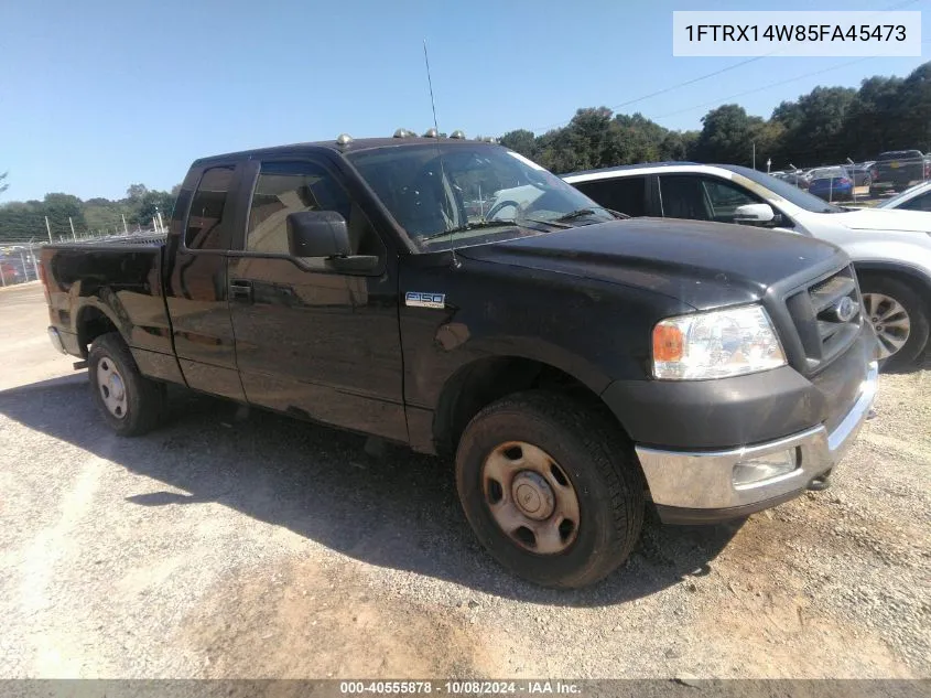 2005 Ford F-150 Stx/Xl/Xlt VIN: 1FTRX14W85FA45473 Lot: 40555878