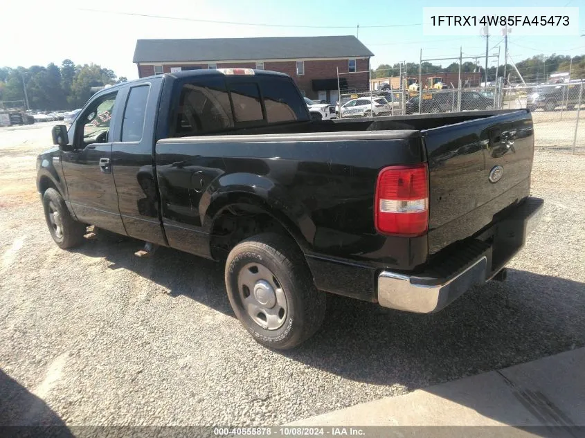 2005 Ford F-150 Stx/Xl/Xlt VIN: 1FTRX14W85FA45473 Lot: 40555878