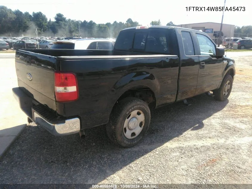 2005 Ford F-150 Stx/Xl/Xlt VIN: 1FTRX14W85FA45473 Lot: 40555878