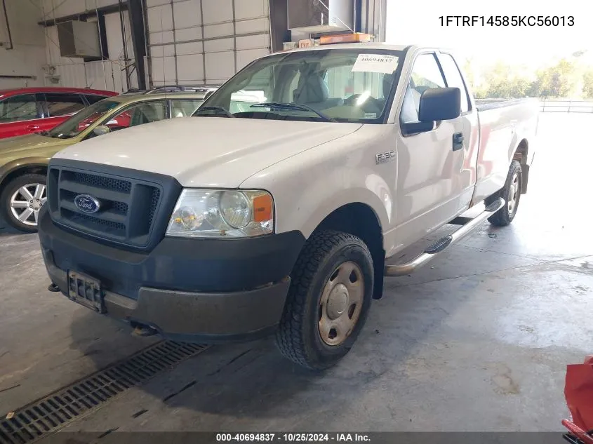 2005 Ford F-150 Fx4/Xl/Xlt VIN: 1FTRF14585KC56013 Lot: 40694837