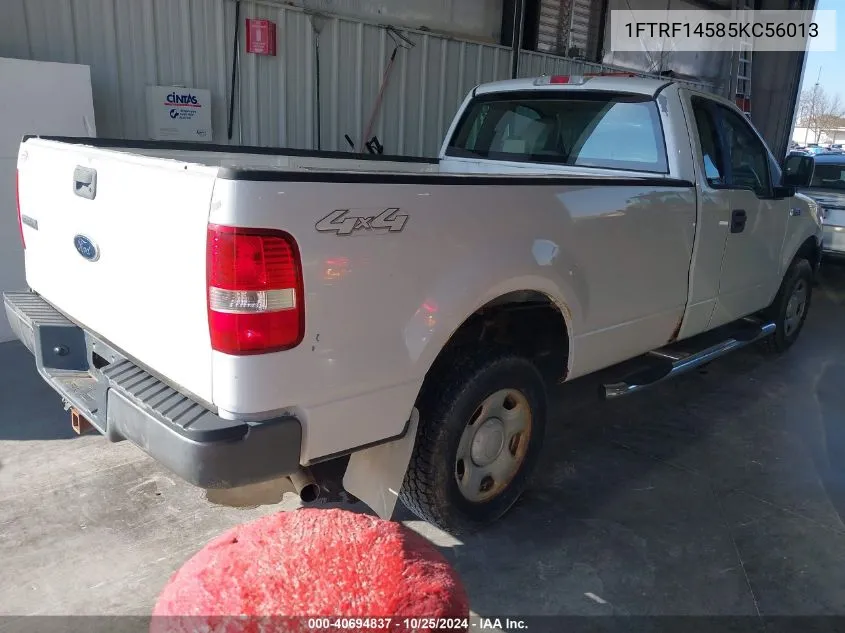 2005 Ford F-150 Fx4/Xl/Xlt VIN: 1FTRF14585KC56013 Lot: 40694837