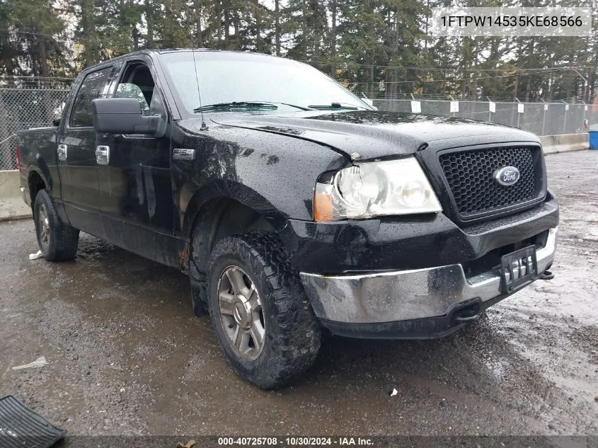 2005 Ford F-150 Fx4/Lariat/Xlt VIN: 1FTPW14535KE68566 Lot: 40725708