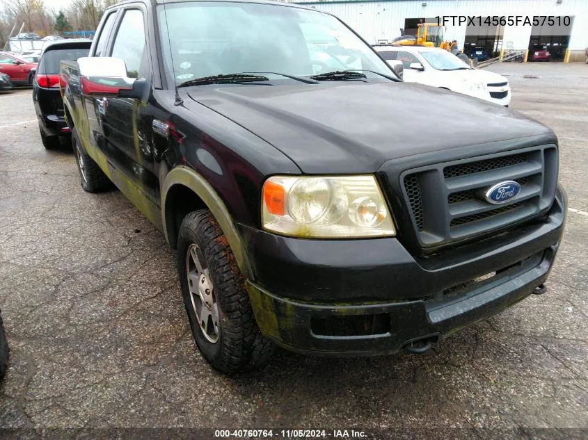 1FTPX14565FA57510 2005 Ford F-150 Fx4/Lariat/Xl/Xlt