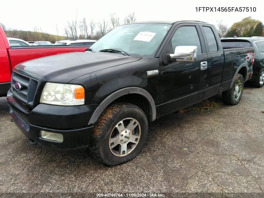 1FTPX14565FA57510 2005 Ford F-150 Fx4/Lariat/Xl/Xlt