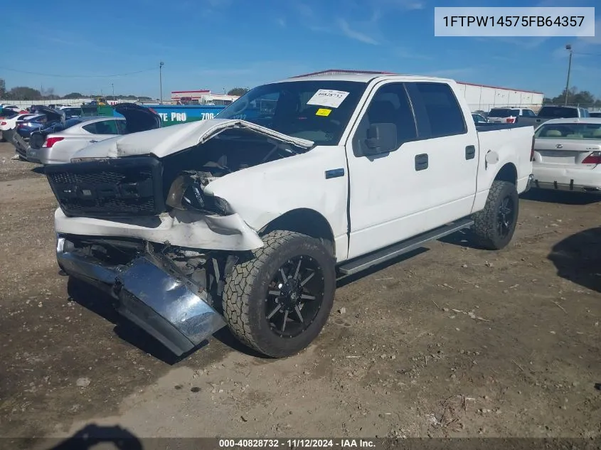 1FTPW14575FB64357 2005 Ford F-150 Fx4/Lariat/Xlt