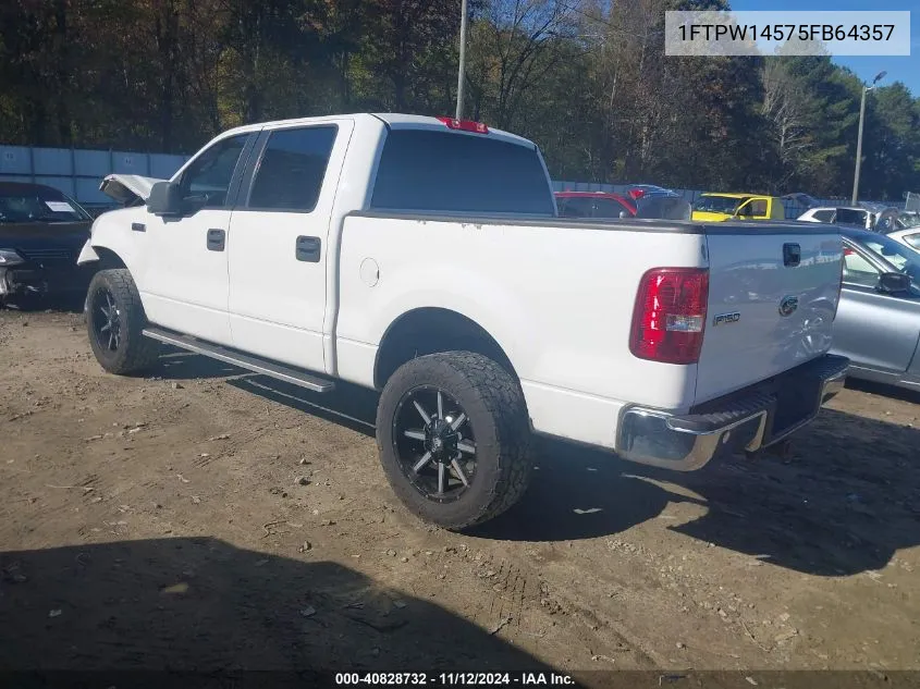 1FTPW14575FB64357 2005 Ford F-150 Fx4/Lariat/Xlt