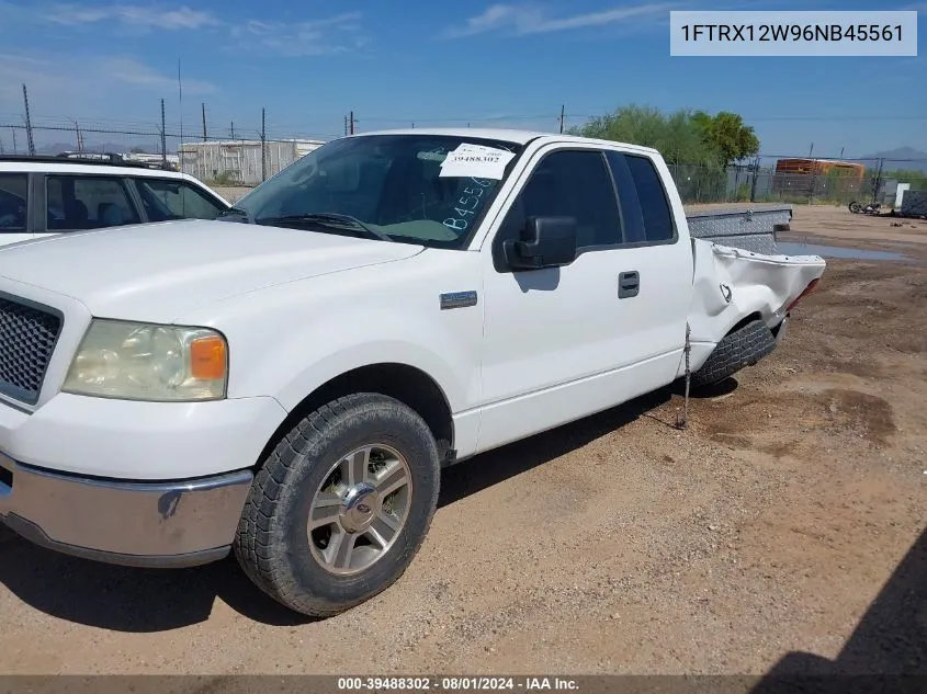 2006 Ford F-150 Stx/Xl/Xlt VIN: 1FTRX12W96NB45561 Lot: 39488302