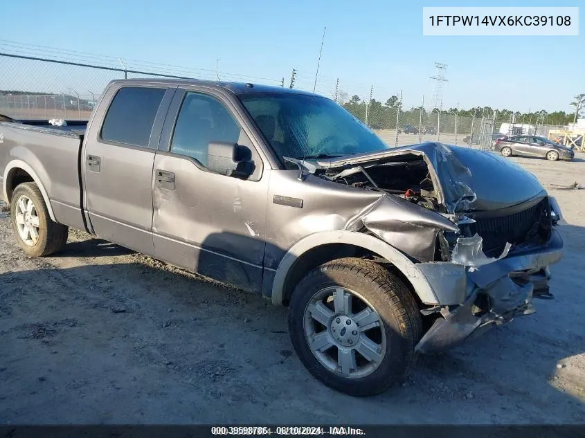 2006 Ford F-150 Fx4/Lariat/Xlt VIN: 1FTPW14VX6KC39108 Lot: 39598786