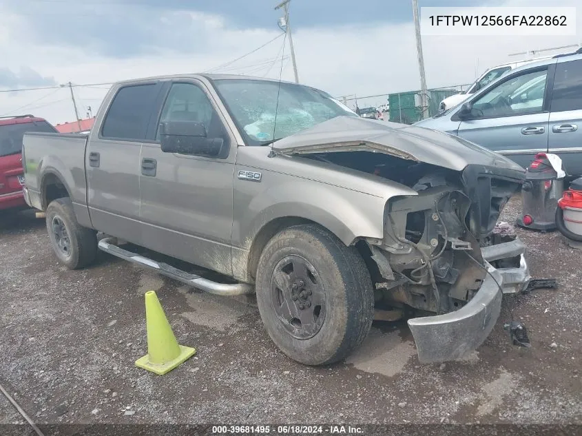 1FTPW12566FA22862 2006 Ford F-150 Lariat/Xlt